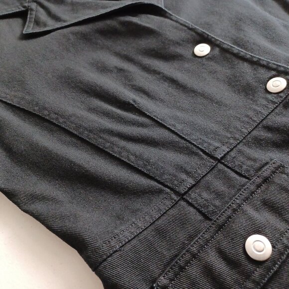 Ruby Rd. Vintage Twill Cotton Denim Blazer Jacket - Picture 5 of 16